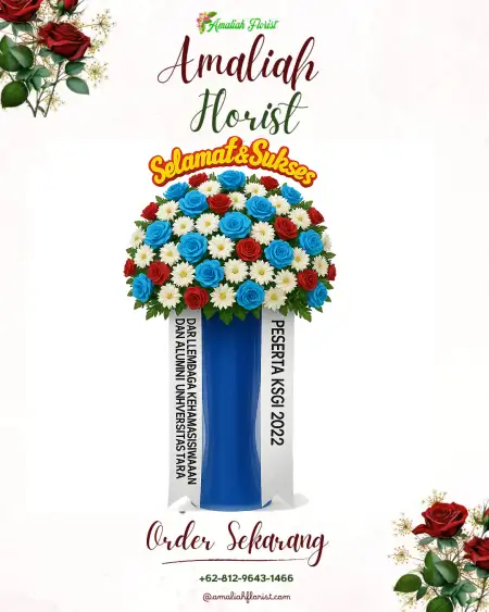Standing Flowers Venue Wedding Puncak